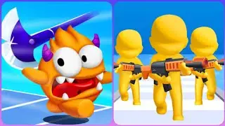 Max Levels Join Clash 3D Vs Giant Blob 3D⚫️🔵🧿All New Max Update Mobile Gameplay WE21