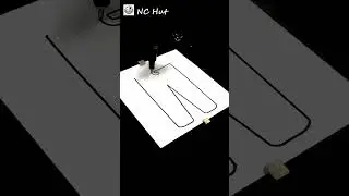 Drawing a Pant with CNC drawing machine