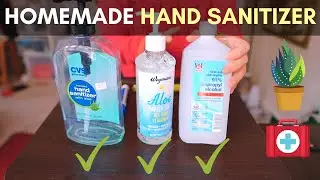 Homemade hand sanitizer following CDC Guideline for COVID-19 #handsanitizer