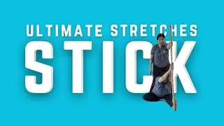 15-Min Align with Stick with Ultimate Stretch- Spinal Health | Teacher Training @yogatute_ttc