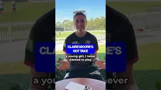 Claire Moore from the Sydney Sixers HOT TAKE 🔥💙🔓