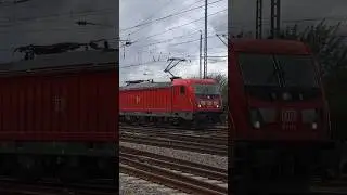 BR 187 175 der DB beim Rangieren beim Stellwerk im Heilbronner Hauptbahnhof #frankenbahn