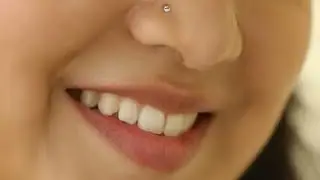 Actress Papri Gosh Lips and Face Closeup