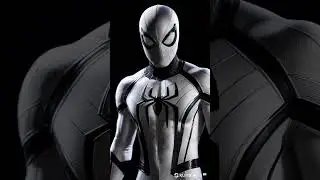 Spider Man in white suit generated with Ai  #avengers #spiderman #ai #trendingshorts #trending