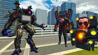 NEW TRI TITAN CYBORG VS UPGRADED TITAN SPEAKERMAN AND UPGRADED G-MAN SKIBIDI TOILET In Garry's Mod