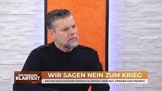 Wir sagen Nein zum Krieg - Kayvan Soufi-Siavash zu Gast bei 
