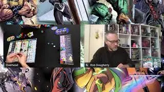 Liveplay of KAPOW! Solo Dice Gameplay Tough Nut vs 235! Will the Hero prevail?