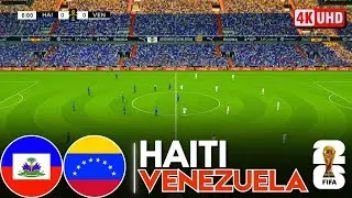 🔴Haiti vs Venezuela | FIFA World Cup 2026 Group Stage Match | PES 2021 Gameplay #fifaworldcup
