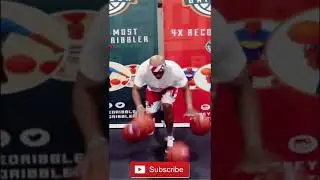 Basketball Recreation / Most basketball bounces in 30 secs#basketball#shorts