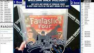 2 25 19 Bomb Boxes Slabbed Comic 1 Box Break  Fantastic Four #46 Jan 7 0