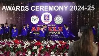 National Anthem of Pakistan | Angels School System | Awards Ceremony 2025 (First Session)