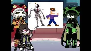 The freak circus react to mc as Micheal Afton 