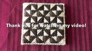 Plastic Canvas Coaster #4