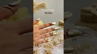 Trendy nail rings from Ishkaara 🤯 #statementjewelry #nails #rings #ringlover #trendyjewelry