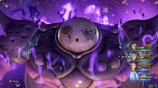 Dragon Quest XI, Calasmos 3 round kill, DQXI, Harder Monsters, Non-weakened with Sword of Light