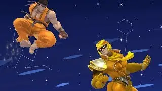 Super Smash Bros. for Wii U: Offline: Carls493 (Captain Falcon) Vs. lehaunts (Ryu)