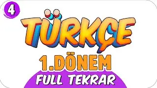 4. Sınıf Türkçe 1. Dönem Full Tekrar ♻ #2022