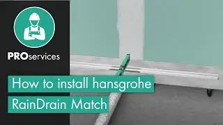 How to install hansgrohe RainDrain Match