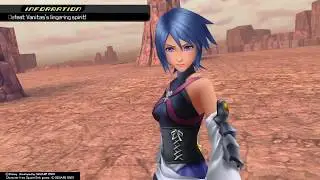 Kingdom Hearts Birth By Sleep Aqua vs Vanitas's Lingering Spirit