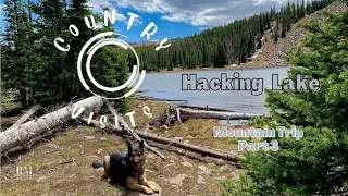 Hacking Lake in High Uintas