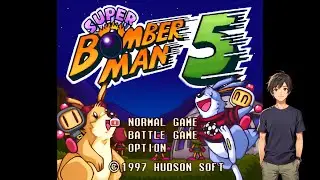 Super Bomberman 5: Batalla por 3 Rondas (SNES) Gameplay Espa&ntilde;ol
