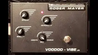 Демонстрация педалей UniVibe Style: Fulltone Deja, DLS Versa, Roger Mayer Voodoo Jr, MJM Sixties