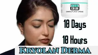 Kryolan DermaColor Camouflage cream Concealer Review and Wear Test | rutuma