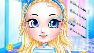 Makeover Games For Girls - Ice Palace Princess Salon - Hair Care, Makeup & Dress Up
