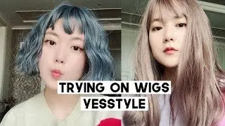 Trying on Wigs from Yesstyle | Q2HAN