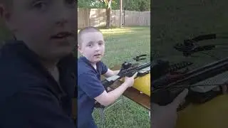 Barnett Recruit, boy's first crossbow.