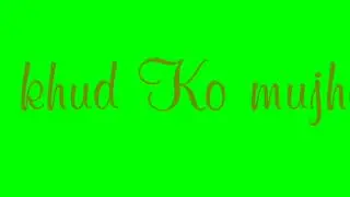 Hindi green screen status video sad song 💔 lyrics status video Hindi song green screen status video
