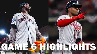 2021 MLB World Series Game 6 Highlights | Atlanta Braves vs. Houston Astros