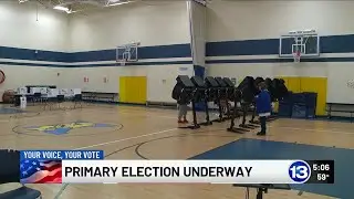 Primary election underway