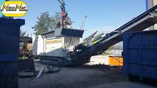 Broyeur lent birotor METSO M&J PreShred 4000 545cv