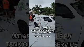 Call to schedule your RV holding tank cleaning today! 1-855-𝐑𝐕-𝐓𝐀𝐍𝐊𝐒 Central Florida License/Insured