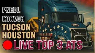 LIVE STREAM -  PENDL KONVOJ | AMERICAN TRUCK SIMULATOR CZ - ATS