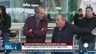 Falsos motoristas cobram 200€ por 2,5km de viagem