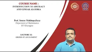 Lecture 12: Order of an element