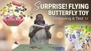 Surprise! Flying Butterfly Toy 🦋 | Unboxing & Test | Theappazone #viral #trending #unboxing #video 