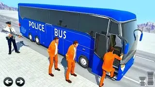 Police Prisoner Transport Truck Simulator Games - Police Bus Simulator Game - Android Gameplay