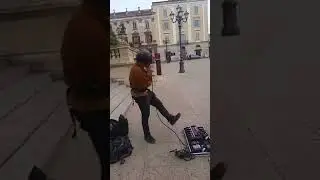 Former Italy's Got Talent Winner Busks on Street