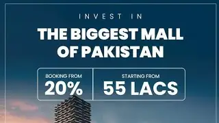 Biggest Mall of Pakistan, The Paradise Mall. #realestate #mall #commercial #bahriatown #khulkekhel