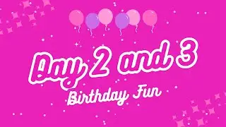DAY 2 & 3 🎉 My 7th Birthday! Starbucks, Last Day of School & Best Day Ever with My Family 💖