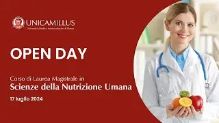 OPEN DAY  - Scienze della Nutrizione Umana