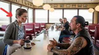 Biker Gang Leader Sees Waitress&rsquo;s Bruises &mdash; What He Did Next SHOCKED Everyone&rdquo;