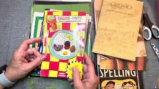 Found Items to Glue Book With @ Recycling Center 👍🏻