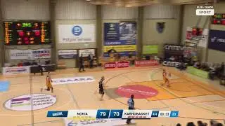 Niko Mattila donkki | vs. Karhu Basket 26.11.2019