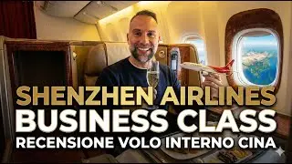 A bordo della Business Class di Shenzhen Airlines: Recensione Volo Domestico