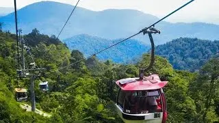 Gunting Skyway Cable car, Malaysia tour part-1