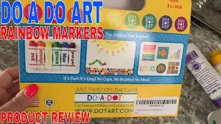 ✅  Do A Dot Art Rainbow Markers 🔴